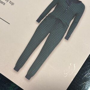 Auden Navy Plaid pajamas Set